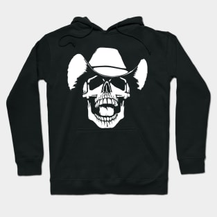 Laughing Cowboy Skull Hoodie